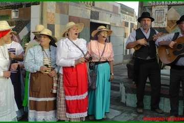 Romería de la playa de Ojos de Garza en honor del Santo Cristo (Foto TF y TA)