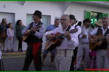 Romería de la playa de Ojos de Garza en honor del Santo Cristo (Foto TF y TA)