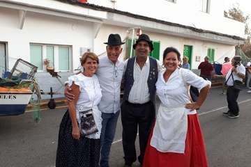 Romería de la playa de Ojos de Garza en honor del Santo Cristo (Foto TF y TA)