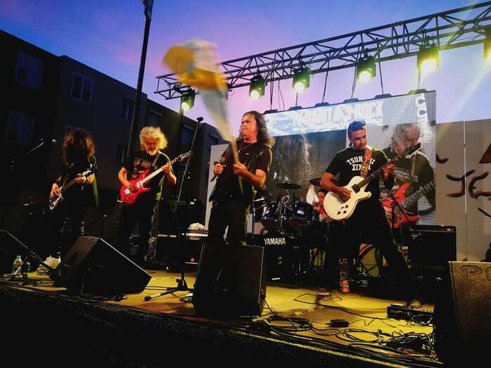 Momento del concierto de anoche (Foto TA9