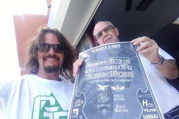 Rock a tope en La Garita (Foto TA)