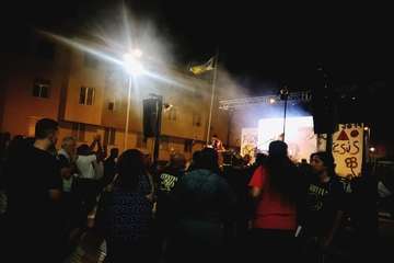 Rock a tope en La Garita (Foto TA)