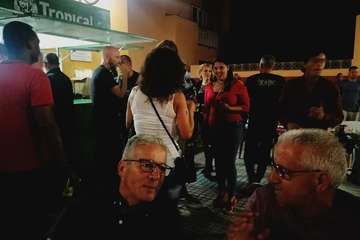 Rock a tope en La Garita (Foto TA)