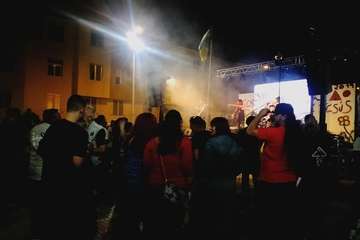 Rock a tope en La Garita (Foto TA)