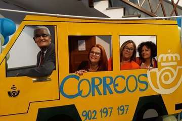  Antonio Delgado, con el sello de empleado ejemplar (Foto TA)