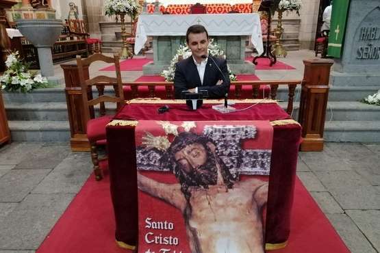 Pregón de las fiestas de Santo Cristo de Telde y concierto de la Banda Municipal de Música (Foto Antonio Alí)