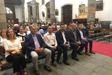Pregón de las fiestas de Santo Cristo de Telde y concierto de la Banda Municipal de Música (Foto Antonio Alí)