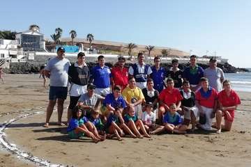 Ojos de Garza se reencuentra con la lucha canaria (Foto TA)