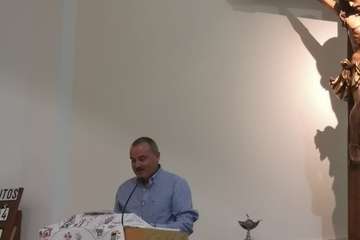 Pasacalles y pregón de las fiestas de Casas Nuevas en honor de San Venancio (Foto TA)