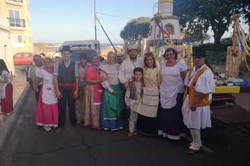 Romería en honor de San Venancio en Casas Nuevas  (Foto TA)
