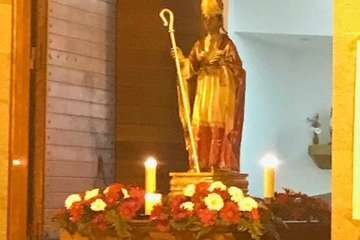 Romería en honor de San Venancio en Casas Nuevas  (Foto TA)