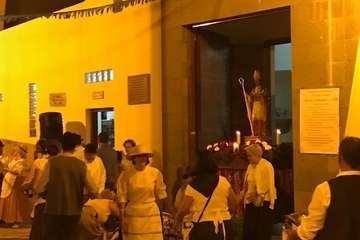Romería en honor de San Venancio en Casas Nuevas  (Foto TA)