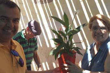 El Club Deportivo La Avestruz reconoce a José Miguel Vega y a Santiago Almeida (Foto TA)