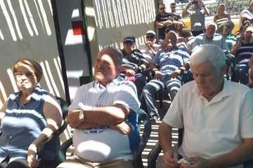 El Club Deportivo La Avestruz reconoce a José Miguel Vega y a Santiago Almeida (Foto TA)