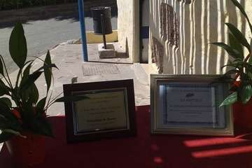 El Club Deportivo La Avestruz reconoce a José Miguel Vega y a Santiago Almeida (Foto TA)