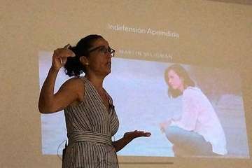 Charla sobre el suelo pélvico en La Garita (Foto TA)