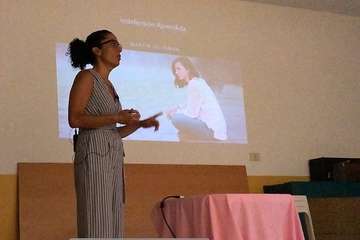 Charla sobre el suelo pélvico en La Garita (Foto TA)