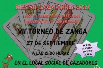 Programa y pregón de las fiestas de Cazadores 2019 (Foto TA y TF)