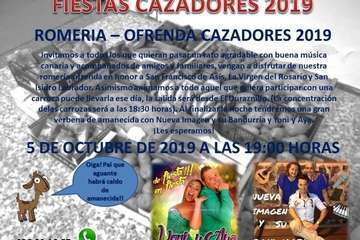 Programa y pregón de las fiestas de Cazadores 2019 (Foto TA y TF)