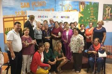 El Ejido reconoce a José Antonio Socorro su labor pastoral (Foto TA)