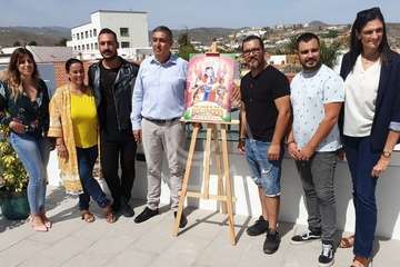  Un diseño de Briand Medina, cartel del Carnaval 2020 de Telde (Foto TA)