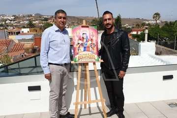  Un diseño de Briand Medina, cartel del Carnaval 2020 de Telde (Foto TA)