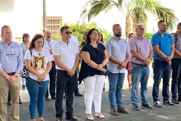 Telde muestra su repulsa por el asesinato machista de la calle Cebrián (Foto TA)