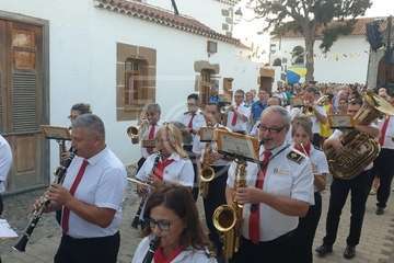 Procesión religiosa de San Francisco y concierto de la Banda Municipal de Música (Foto Antonio Alí y Francisco Javier Santana)