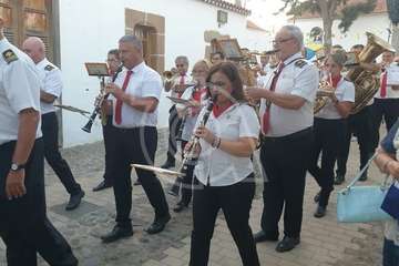 Procesión religiosa de San Francisco y concierto de la Banda Municipal de Música (Foto Antonio Alí y Francisco Javier Santana)