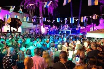 Concierto Los Lolas en el núcleo histórico de San Francisco de Telde (Foto TA)