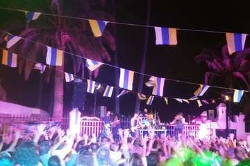 Concierto Los Lolas en el núcleo histórico de San Francisco de Telde (Foto TA)