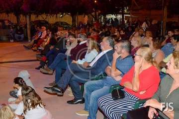 Pregón de las fiestas del Valle de los Nueve a cargo de Jaime Medina (Foto Francisco Javier Santana)