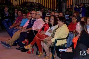 Pregón de las fiestas del Valle de los Nueve a cargo de Jaime Medina (Foto Francisco Javier Santana)