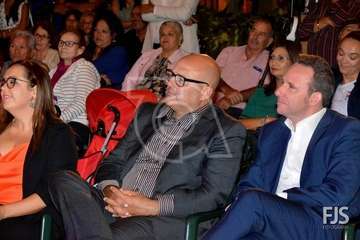 Pregón de las fiestas del Valle de los Nueve a cargo de Jaime Medina (Foto Francisco Javier Santana)