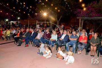 Pregón de las fiestas del Valle de los Nueve a cargo de Jaime Medina (Foto Francisco Javier Santana)