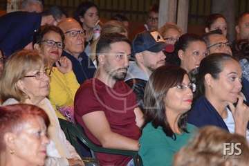 Pregón de las fiestas del Valle de los Nueve a cargo de Jaime Medina (Foto Francisco Javier Santana)