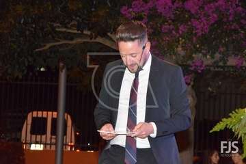 Pregón de las fiestas del Valle de los Nueve a cargo de Jaime Medina (Foto Francisco Javier Santana)