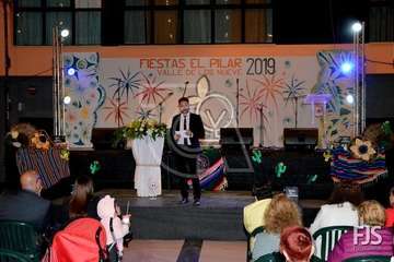 Pregón de las fiestas del Valle de los Nueve a cargo de Jaime Medina (Foto Francisco Javier Santana)