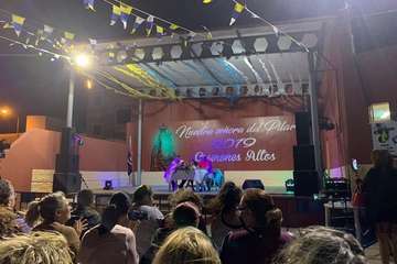 Pregón de las fiestas de Caserones Altos (Foto TA)