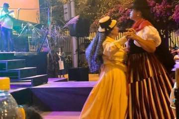  Guateque canario en el Valle de los Nueve (Foto TA)