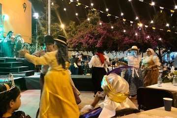  Guateque canario en el Valle de los Nueve (Foto TA)