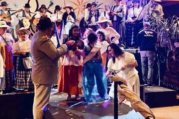  Guateque canario en el Valle de los Nueve (Foto TA)