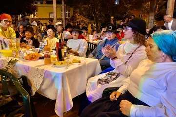  Guateque canario en el Valle de los Nueve (Foto TA)