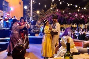  Guateque canario en el Valle de los Nueve (Foto TA)