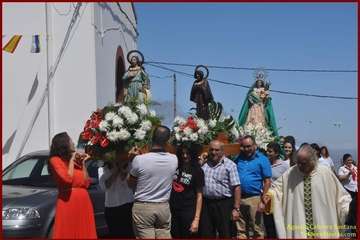 Cazadores procesiona a sus patronos (Foto TF)