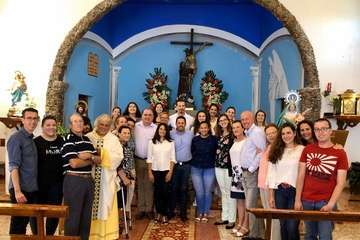 Cazadores procesiona a sus patronos (Foto TF)