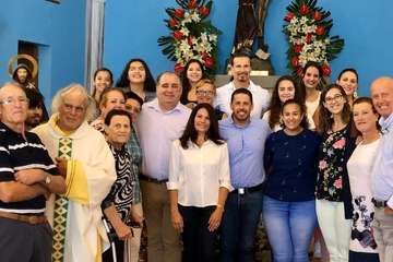 Cazadores procesiona a sus patronos (Foto TF)