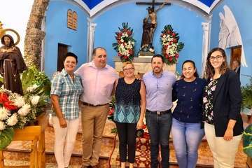 Cazadores procesiona a sus patronos (Foto TF)