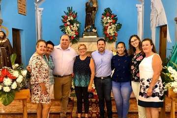 Cazadores procesiona a sus patronos (Foto TF)