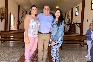 Cazadores procesiona a sus patronos (Foto TF)